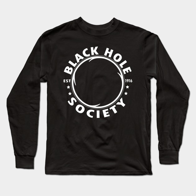 Black Hole society Long Sleeve T-Shirt by Piercek25